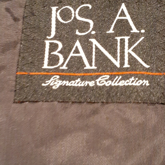 Men Pin Striped Suit by Jo's A Banks  46 R - Picture 3 of 11